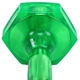 Гантель для фитнеса с покрытием TPU 1 штука Zelart Jelly Urethane Coated Dumbbell TA-2946-10LB (1x4,5кг) (1шт, TPU, салатовый) - изображение 4