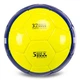 Мяч футбольный №5 ламинированный сшит вручную BALLONSTAR REAL MADRID CRYSTAL FB-7959 Синий‑жёлтый - изображение 3