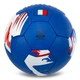 Мяч футбольный №5 PU Гриппи сшит вручную BALLONSTAR FRANCE FB-0047-796 Темно-синий-белый - изображение 3