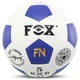 М’яч футбольний №5 PU ламінований клеєний FOX SOFT TOUCH FB-7628 Біло-синій - зображення 2