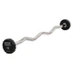 Штанга неразборная с фиксированным весом изогнутая PEV HAMMER STRENGHT TA-9978-10 10кг Серый - изображение 1