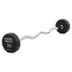 Штанга неразборная с фиксированным весом изогнутая PEV HAMMER STRENGHT TA-9978-30 30кг Серый - изображение 1