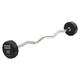 Штанга неразборная с фиксированным весом изогнутая PEV HAMMER STRENGHT TA-9978-25 25кг Серый - изображение 1