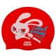 Шапочка для плавания силиконовая для взрослых MD Bunny M057415 Красный - изображение 2