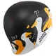 Шапочка для плавания силиконовая для взрослых MD Goose M055454 Черный - изображение 4