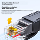 Патч-корд ZLEUE Cat 6 UTP 1 Гбит/с 250 МГц 40 м Черный (ZL-6400BK) - изображение 12