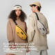 Поясная сумка Pelliot Outdoor Sports, универсальный рюкзак через плечо для велоспорта, многофункциональная нагрудная сумка для бега, артикул 165025069, черный. - изображение 4
