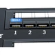 Патч-панель ZLEUE 19" 3U 48 портов Cat 6 в сборе с органайзером Черная (ZL-P6B) - изображение 2