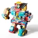 FEELO, совместимый с крупными строительными блоками LEGO, игрушка для мальчиков и девочек, подарок на день рождения, робот 1669 - изображение 9