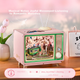 Конструктор-музыкальная шкатулка Ruotai Cherry Blossom деревянный сборный - изображение 5