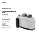 Рукоятка SmallRig 4876 L-подібна для Fuji X-M5 з упором для пальця та кришкою гарячого башмака - зображення 4
