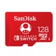 Карта пам'яті SanDisk microSD 128 ГБ U3 4K для Nintendo Switch, швидкість читання 100 МБ/с, дизайн Mario Kart - зображення 8