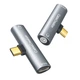 Адаптер CABLE CREATION CD0700-G Type-C — 3.5 мм с ЦАП и питанием PD 3.0, для iPhone 15 и 16, Huawei и Xiaomi - изображение 1
