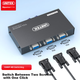 Видеокоммутатор Unitek U-8704 VGA 2 входи / 1 выход, черный - изображение 2
