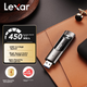 Флеш-накопитель Lexar 256 ГБ USB 3.2 P30 — высокоскоростной твердотельный накопитель, скорость чтения 450 МБ/с, скорость записи 450 МБ/с, скорость передачи данных, сравнимая с твердотельными накопителями. - изображение 4