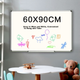 BBNEW 60*90 см Подвесная магнитная доска для письма, офисных совещаний, домашнего использования, обучения, небольшая подвесная доска для обучения, офисная доска для преподавания, доска для рисования детей NEWX6090 - изображение 10