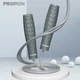 Скакалка PROIRON Puli'ai з обтяженими ручками для тренувань, сіра - зображення 5