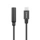 Аудиокабель BOYA, переходник с разъема 3,5 мм TRRS «мама» на разъем Apple Lightning «папа» для наушников, кабель-конвертер для микрофона, соединительный провод, 0,1 метра, BY-K3 - изображение 7