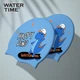 Шапочка для плавания WATERTIME Shuichuan детская силиконовая с защитой ушей, принт «динозавры» - изображение 9
