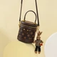 Сумка-ведро Aiqinghai кросс-боди, коричневая (BROWNBUCKETBAG) - изображение 2
