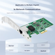Мережева карта EB-LINK Intel 82574 з одним портом та гігабітним чіпом PCIE для настільних серверів, дротова, 9301ct, підтримує мережевий адаптер Plug-and-Card - зображення 8