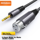 Аудиокабель CHOSEAL QS3555T5 3.5 мм — XLR, 5 м - изображение 2