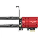 Бездротова мережева карта EB-LINK Intel AX210 PCI-E, Bluetooth 5.3, вбудований тридіапазонний WiFi 6 для настільного комп'ютера, гігабітна мережева карта 5374 Мбіт/с, ігрова мережева карта PCIE для настільних комп'ютерів - зображення 2