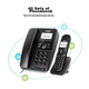 Телефон беспроводной PHILIPS DCTG182 стационарный DECT с громкой связью, черный - изображение 5