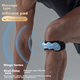 Наколенник MIZUNO для мужчин и женщин, наколенник для фитнеса, бега и спорта, защитная экипировка для баскетбола, поддерживающая повязка на мениск, вязаный эластичный ремешок 2558, одна штука - изображение 6
