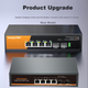 Коммутатор KeepLINK KP-9000 2.5G на 4 порта PoE с двумя гигабитными SFP, мощность 75 Вт, для видеонаблюдения - изображение 8