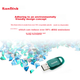 Флеш-накопичувач SanDisk 64 ГБ USB 3.2 CZ96 преміум-класу, високошвидкісний, екологічно чистий, швидкість читання 100 МБ/с, екологічно чисті матеріали, компактний, портативний, для відновлення даних, необхідний для бізнесу та офісу - зображення 5