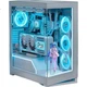 Корпус для настольного компьютера PHANTEKS NV5S белого цвета, без стоек, с панорамным обзором, форм-фактор E-ATX (поддержка водяного охлаждения 360 мм / двойной кабель RGB ARGB / Type-C 3.1 / совместимость с RTX 4080 Super) - изображение 2