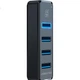 Хаб Chuanyu USB Type-C 3.2 Gen2 на 4 порта, 10 Гбит/с, с питанием Type-C - изображение 2