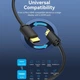 Кабель Vention HDMI M - Mini M, 1.5 м, V2.0 4K 60Гц 18Gbps HDR Dolby Black (AGHBG) - изображение 6