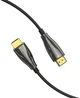 Кабель Vention HDMI M - M, 15 м, V2.1, Optical 8K 60Гц 48Gbps Dolby 7.1 TPE Black Zinc Alloy (ALBBN) - изображение 3