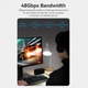 Кабель Vention HDMI M - M, 15 м, V2.1, Optical 8K 60Гц 48Gbps Dolby 7.1 TPE Black Zinc Alloy (ALBBN) - изображение 7