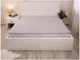 Наматрасник Руно 180х200 синтепон на резинке (828.52СУ_Grey White) - изображение 2