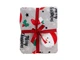 Плед двуспальный Biltex новогодний серый Merry Christmas 180х200 (4820298410598) - изображение 4
