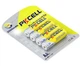 Акумулятор PKCELL 1.2V AA 2000 mAh NiMH Rechargeable Battery, 4 штуки в блістері ціна за блістер, Q12 - зображення 1
