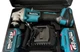 Болгарка аккумуляторная Makita DGA554ZL 8500 об/мин АКБ 48В 5Ач 2шт Диск 125мм Кейс - изображение 8