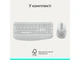Комплект (клавіатура + миша) Logitech Signature Comfort Plus MK880 Wireless White (920-014033) - зображення 2