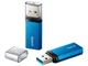 Флеш USB Apacer AH25C 64GB 3.0 Blue (AP64GAH25CU-1) - изображение 2