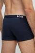 Набір чоловічих трусів боксерів з еластичної бавовни BOSS Trunks Black – 2XL – чорний - зображення 3