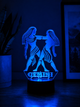 Ночник 3D LED «Близнецы (Gemini)» | на батарейке/ RGB несколько цветов / Подарок по знаком зодиака - изображение 8