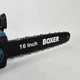 Електропила мережева Boxer BX 3306 2200 Вт шина 40 см автоматичне змащення ланцюга металева для розпилювання деревини заготівлі дров обрізання дерев і господарських робіт - зображення 6