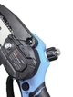 Аккумуляторная цепная пила Boxer BX3307 24V 5Ah с двумя аккумуляторами бесщеточным двигателем шиной 150 мм для обрезки деревьев заготовки дров и садовых работ сине черная - изображение 9