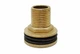 Врезка в емкость 1/2" латунная 1660Б - изображение 1