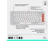 Клавіатура + миша бездротова Logitech Pop Icon Combo Off White (920-013141) - зображення 6
