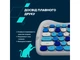 Клавіатура + миша бездротова Canyon HSET-W6 Kitty Edition Blue (CNS-HSETW6BL) - зображення 5