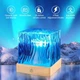 Проектор северного сияния с 16 цветами и пультом Luminorthe Cube - изображение 7